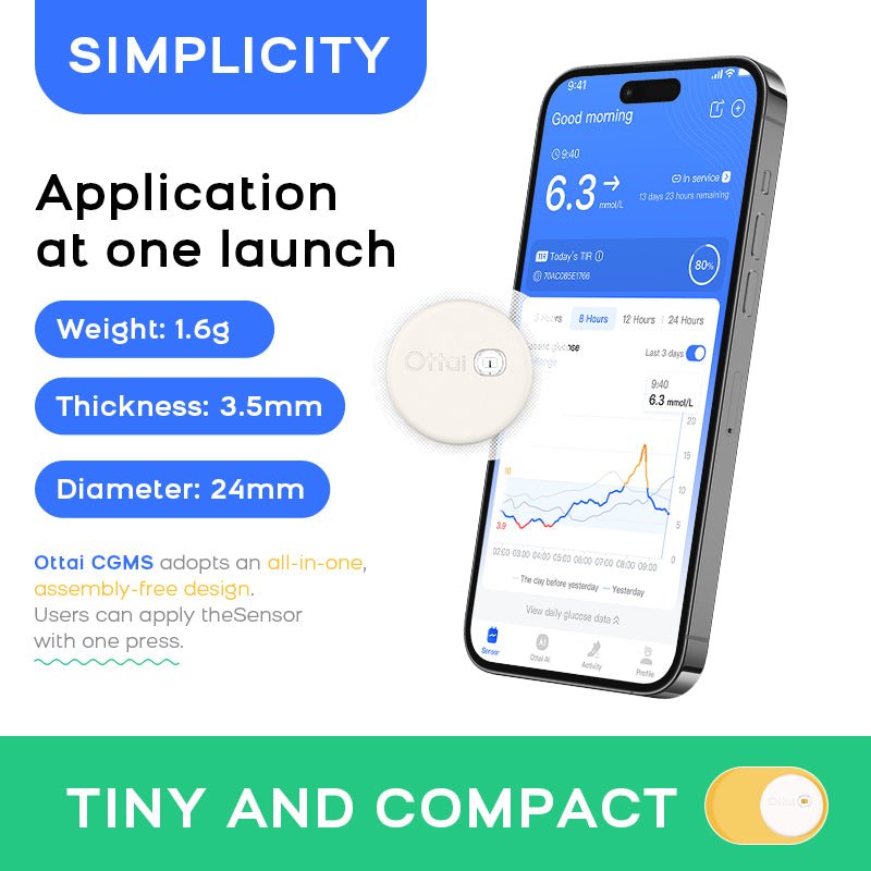 Ottai Continuous Glucose Monitoring System - Ottai